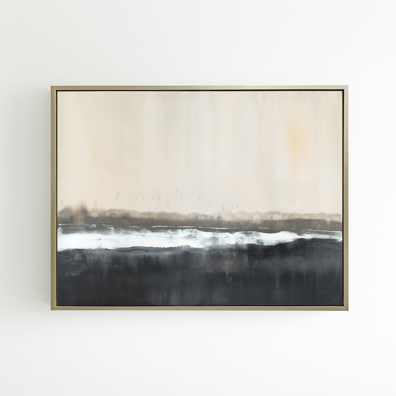 The Crossing Print by Carol Benson-Cobb, 37.5" H x 49.5" W, Gold
