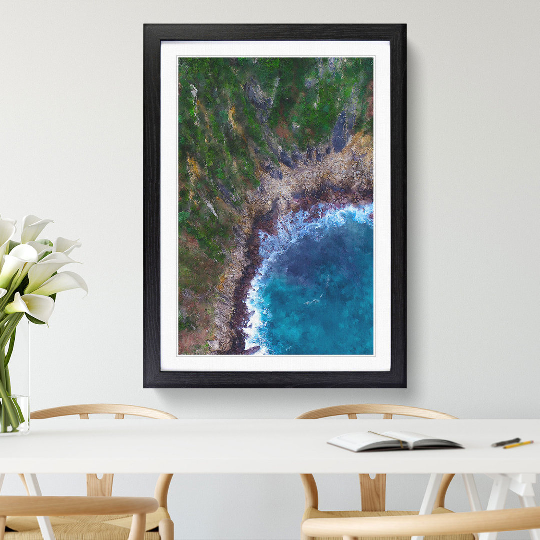 San Sebastian in Spain - Picture Frame Graphic Art