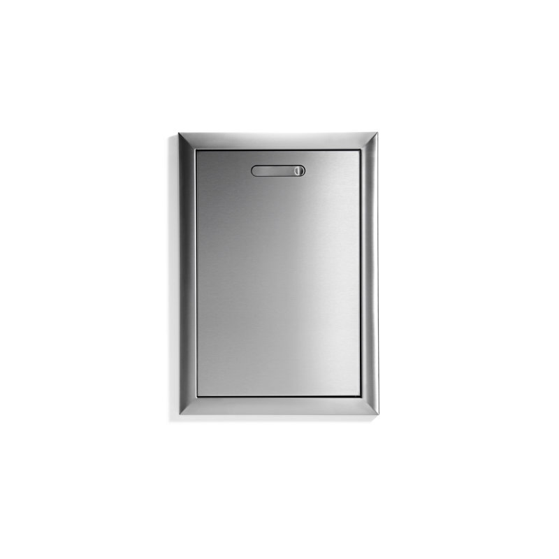 Ventana Steel Trash Bin