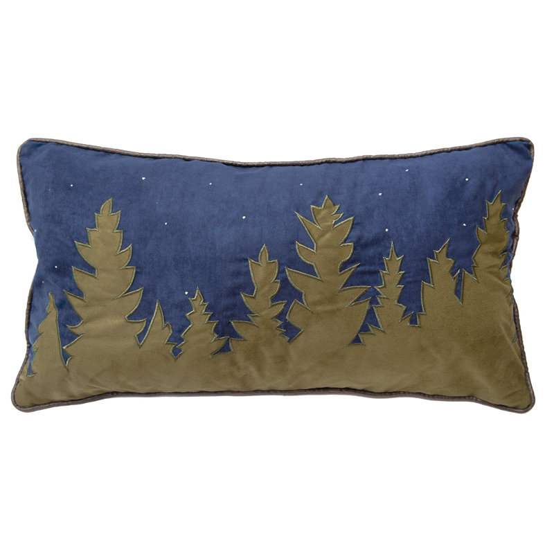 Embroidered Throw Pillow