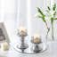 2 Pieces Metal Candlestick Set