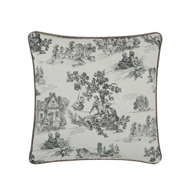 Couvre-oreiller euro réversible en carbone de 26 po Austin Horn Classics Cosmopolitan