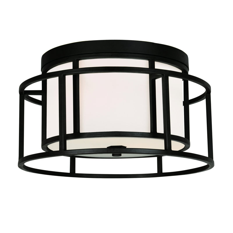 Hulton 2-Light Flush Mount