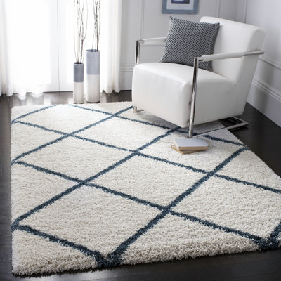 Darrold Shag Performance Geometric Rug