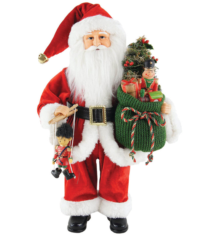Sac plein de jouets Père Noël