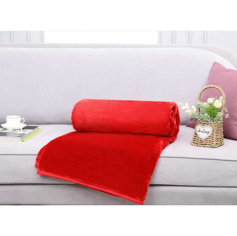 Cody Throw, W150cm x L200cm, Red