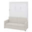 Full-Size Murphy Bed Wall Bed Equipped With Cushion