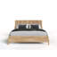 Lit et tables de chevet en chêne naturel moderne Luthien-106872521
