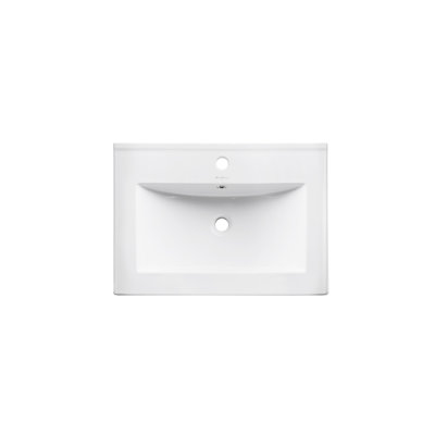 Pierre 24 Single, Open Shelf, Metal Frame Bathroom Vanity