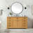 Hermes 60'' Single Bathroom Vanity with Marble Top-1994046108