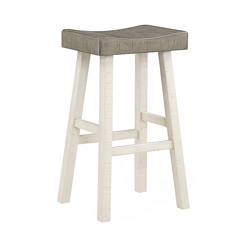 Ensemble de 2 tabourets de bar de style transitionnel