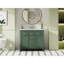 Meuble-lavabo moderne de 36 po, lavabo en céramique, 4 tiroirs, 2 armoires, fermeture en douceur, installation facile 36 po, lavabo pré-percé de style Shaker