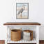 «Beach Heron I» par Ethan Harper - cadre flottant, impression sur toile