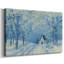 «Icy Manger at Twilight» - Toile tendue avec châssis de qualité supérieure-1356856665