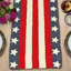 Chemin de table Consuella Patriotic American Flag-1077591961