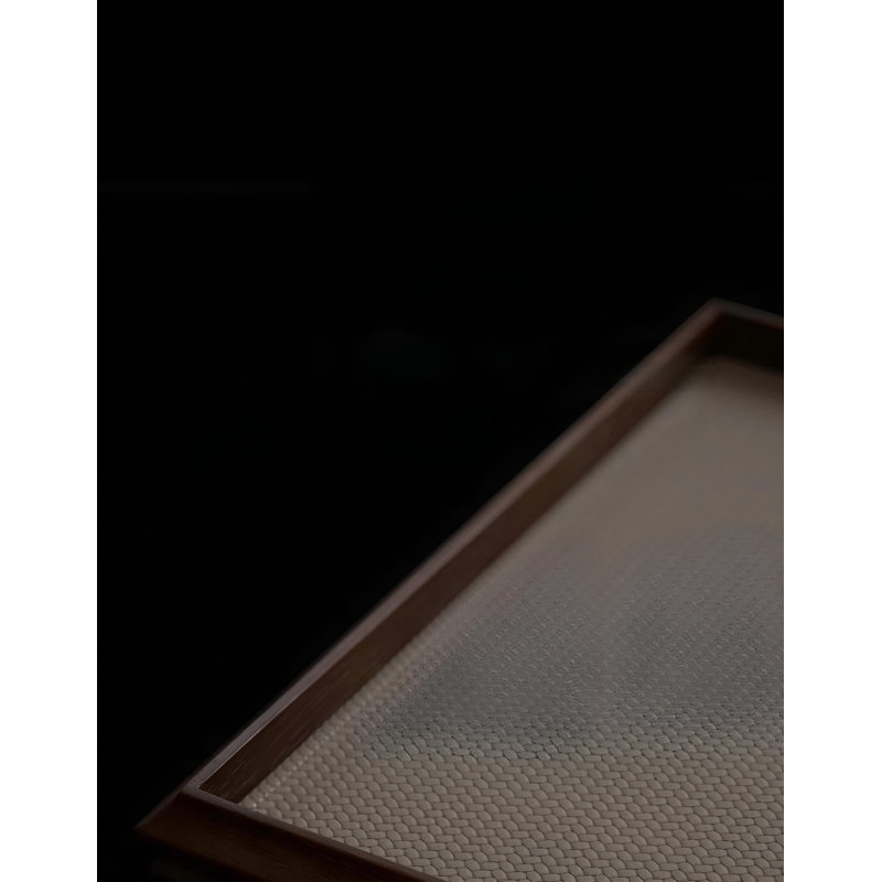 Vintage Walnut Scented Tray - High-End Tea Tray Decoration, Lighting Up The Artistic Atmosphere Of Homestays And Tea Rooms