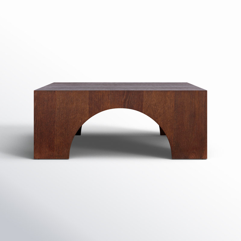 Metinaro Solid Wood Single Coffee Table, Brown