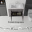 Meuble-lavabo flottant avec lavabo en céramique, porte à fermeture en douceur et contreplaqué durable-131645061-131645062