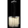 Alsup Chrome Dimmable LED Chandelier With Clear Beaded Crystals