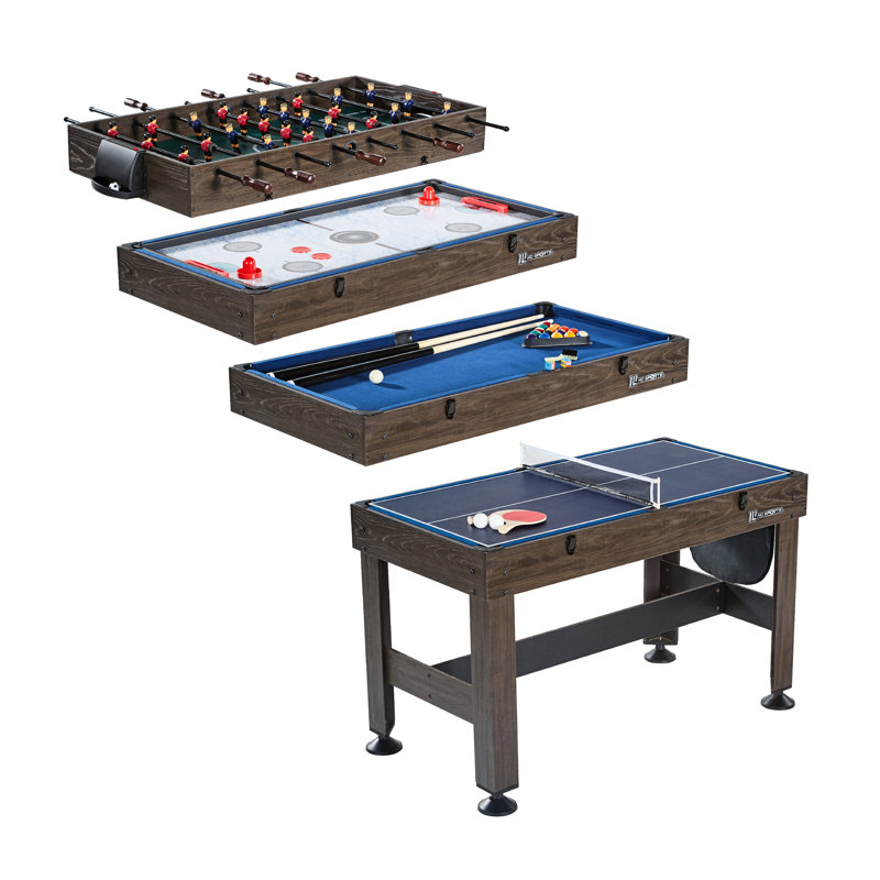 Table multi-jeux 4 en 1 54 "