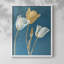 Série FLORAL CXLV - reproduction encadrée de qualité supérieure - prête à être accrochée - aucun clou requis-373652202-373652215