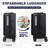 Luggage,With Front Opening,Tsa Approved Lock,Hardshell Suitcase-132005486