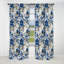Simplicité scandinave à motif cachemire I - Rideau floral - Rideau occultant - 1 panneau-107547297