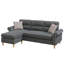 Ensemble de canapé modulaire réversible Polyfiber-187085456