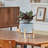 Elayna Ceramic Planter with Wood Stand-345935327-345133210