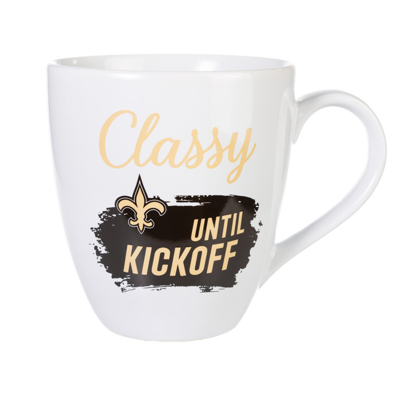 Ensemble de 2 tasses à café NFL, New Orleans Saints