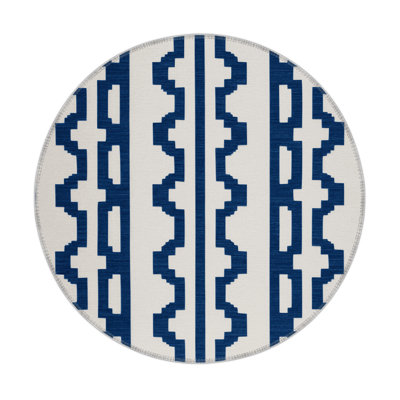 Tapis gris intérieur et extérieur Trellis