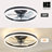 Dusen 19.7 in. Ceiling Fan with LED Lights