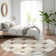 Premium Machine Washable Prisco Brown Rug