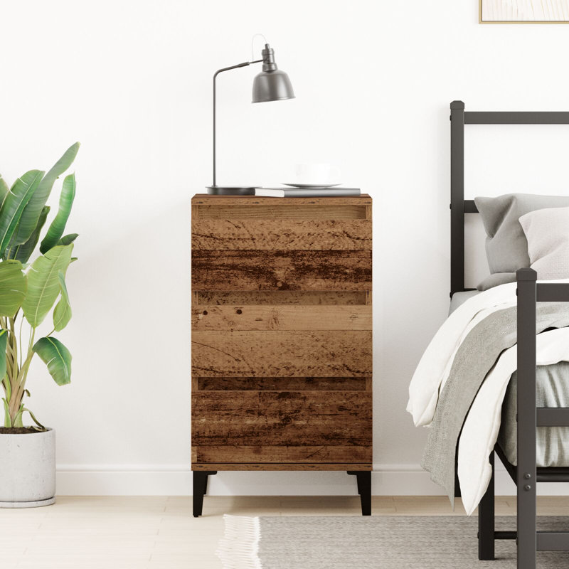 Bedside Cabinet, Old Wood