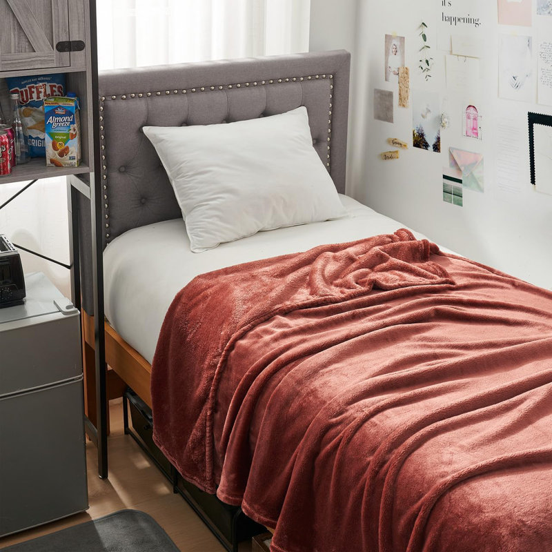 Me Sooo Comfy - Couverture inducteur Coma, Simple extra long, Rouge