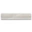 Carreau de mosaïque pour mur et plancher en marbre 3 po x 12 po Moleanos