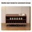 Banc de rangement moderne pour chaussures en bois de frêne blanc minimaliste