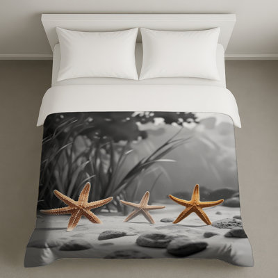 Starfish On Beach Duvet Covers