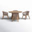 Bardolf 55'' Round 4 - Person Outdoor Dining Set with Cushions