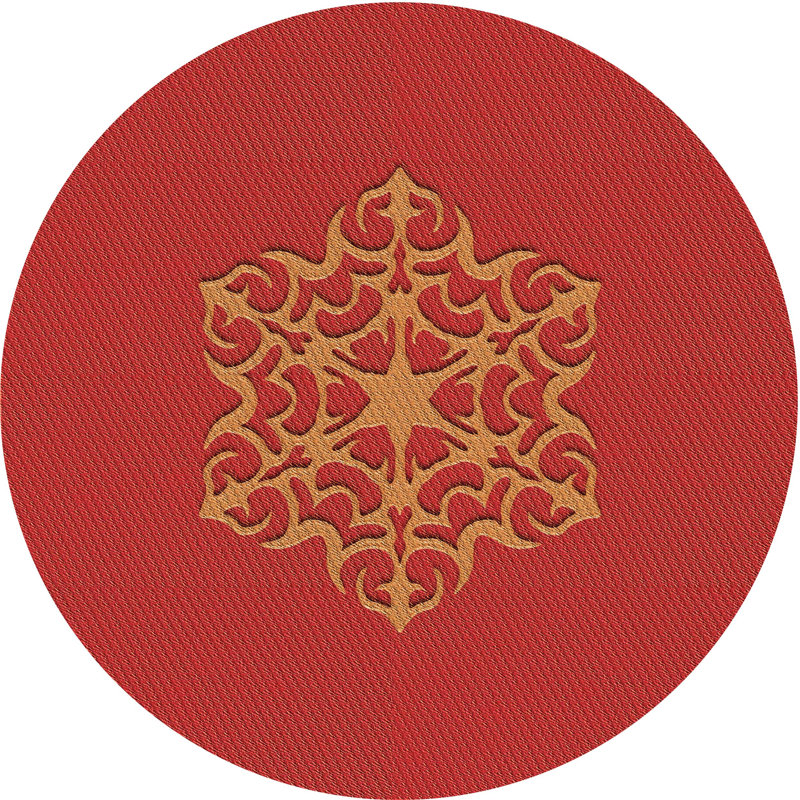 Indoor Rug, Round 4'