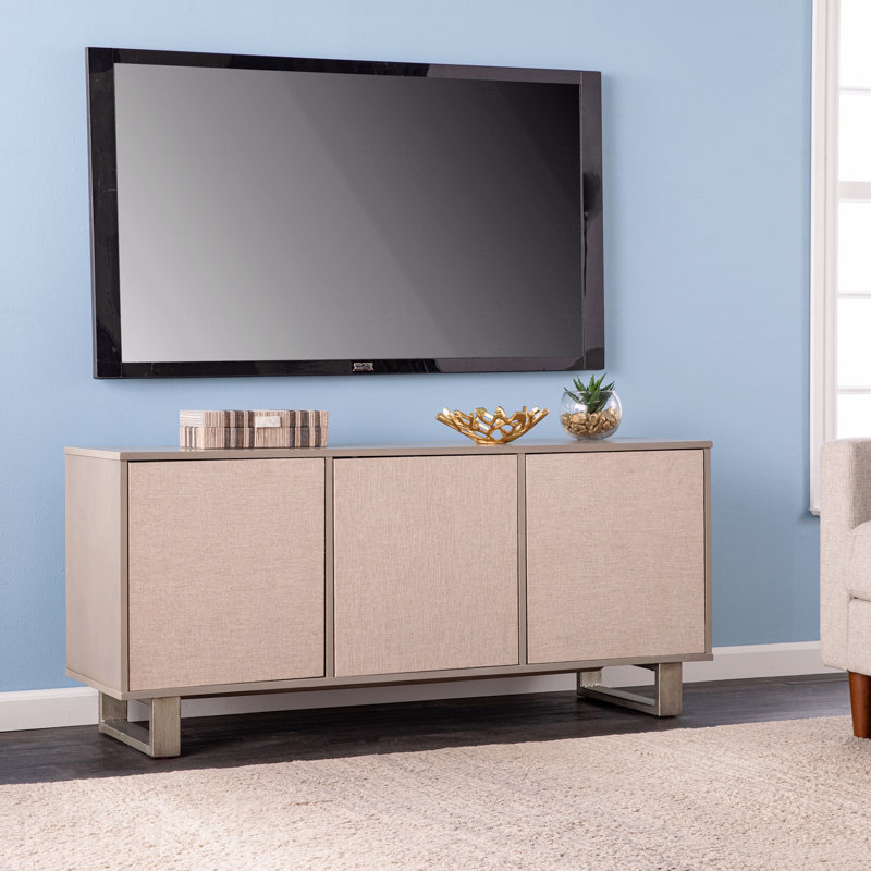 Theos Unfinished TV Stand for TVs up to 50"