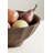 Plete Round Mango Wood Serving Bowl
