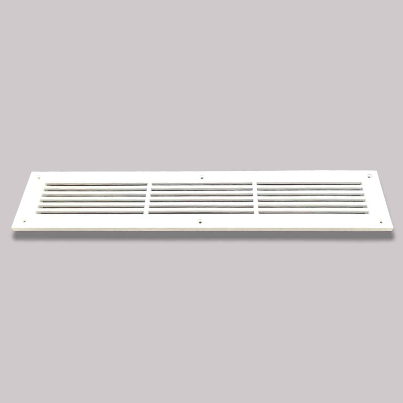 Grille murale en aluminium, Blanc