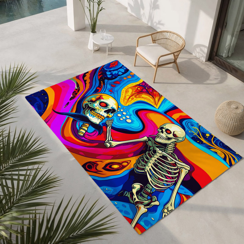 Tapis intérieur et extérieur Spectrum Veil, Rectangle 1 pi 6 po x 2 pi 6 po