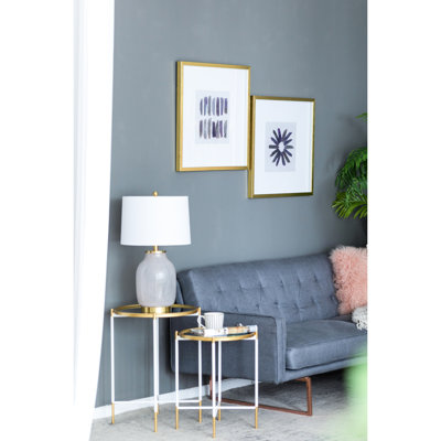 "Grace" Agate mauve, art mural carré 23,5 ", 2 pièces - Transformez votre chambre avec l'art 40% ps et 15% verre 23,5" x 23,5 ", de plusieurs matériaux de décoration, 5% velours