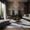 Silky Soft Plush Gray Area Rug