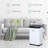 HomCom 42 Pints Console Dehumidifier for Rooms up to 215 Cubic Feet