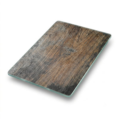 Rustic Charm Wood Grain Cutting Board