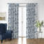 Ensemble de 2 rideaux simples en coton Bronte-109878171-125042893