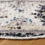 Tapis en laine / coton tissé à la main Manhattan en ivoire / noir Manhattan-415598838